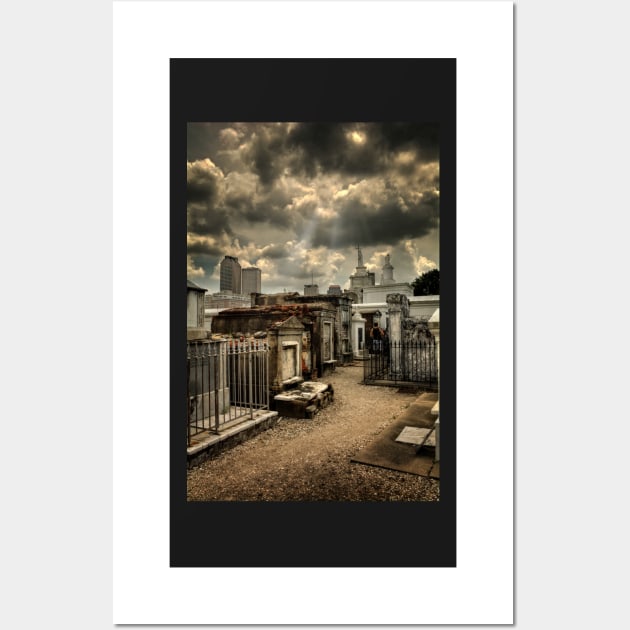 Cloudy Day at St. Louis Cemetery Wall Art by MountainTravel